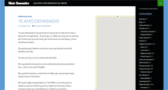 Desktop Screenshot of ninioromantico.com.ar